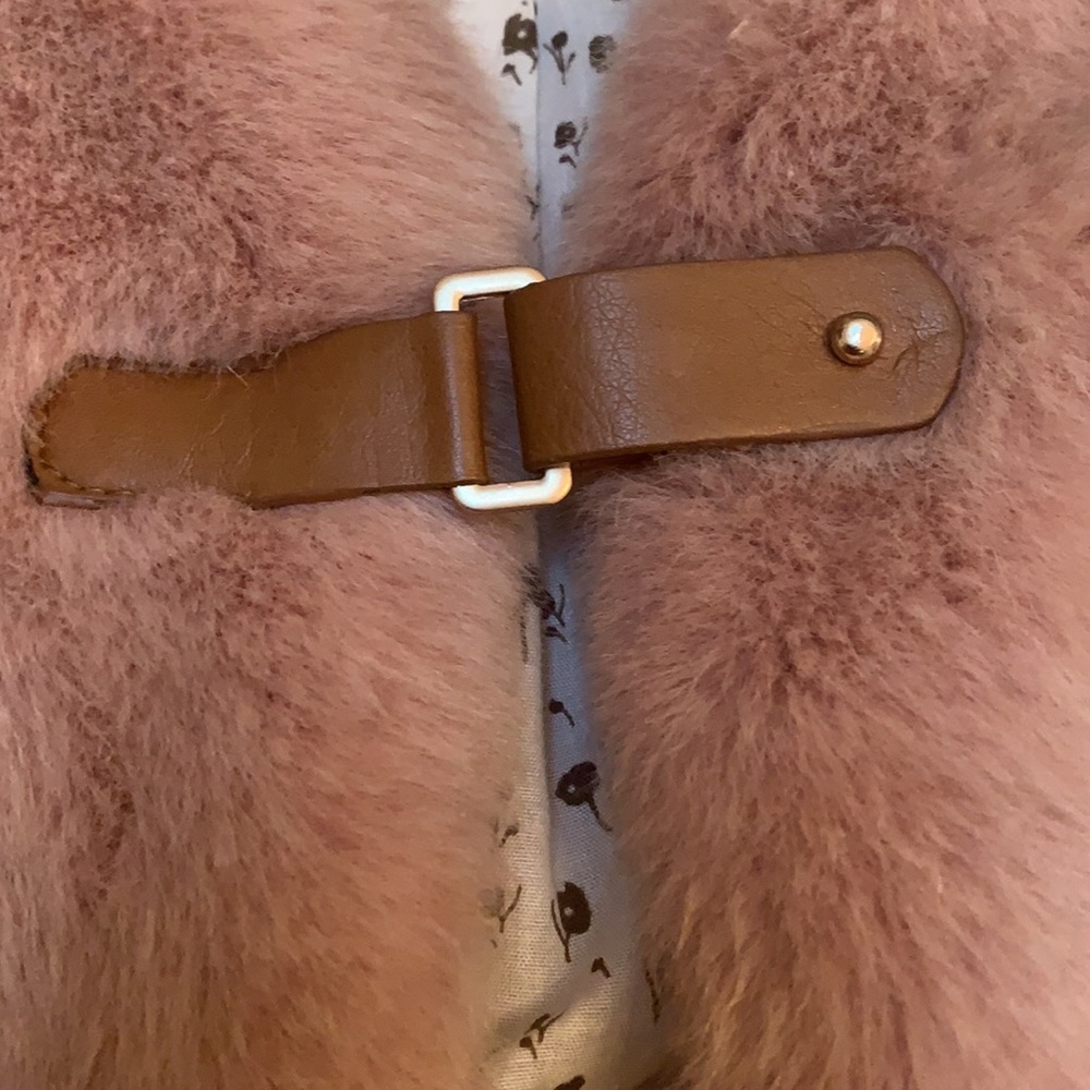 Zara Girls Faux Fur Vest - Picture 3 of 5
